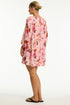 Sea Level Rosewood Boho Short Dress